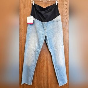 Women's Isabel Maternity jegging, light blue, 16/33, 28" inseam, NWT